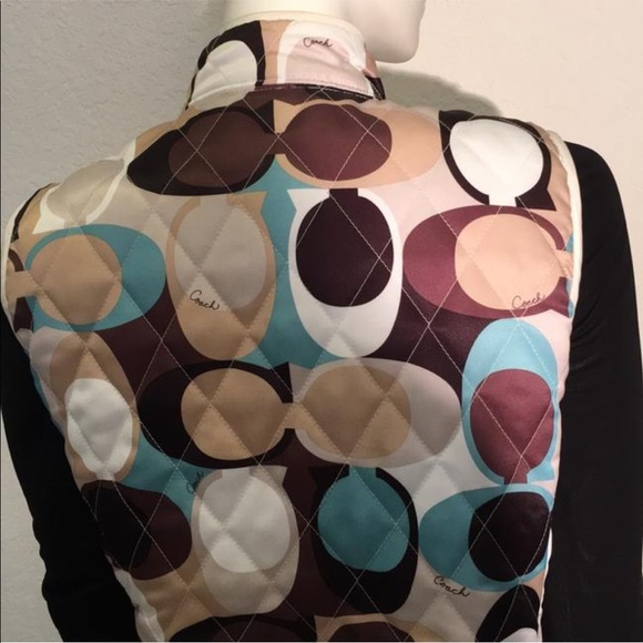 Authentic Coach Women’s vest reversible 🌺 - Picture 6 of 13